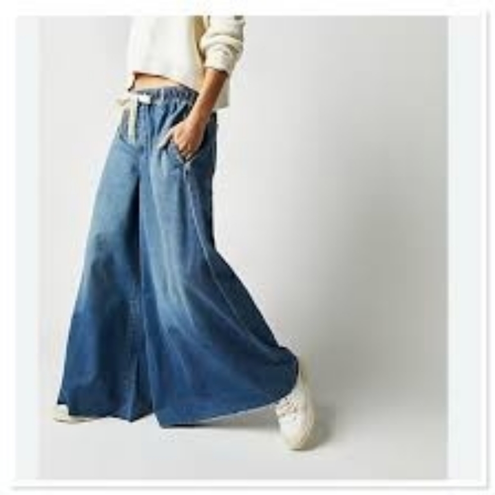 We The Free People Clover Wide Leg Jeans Pants *pls Read Description Look Pics** - Picture 4 of 15